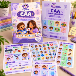 CAA Saber Cognitivo – Cartões de Comunicação Alternativa e Aumentativa